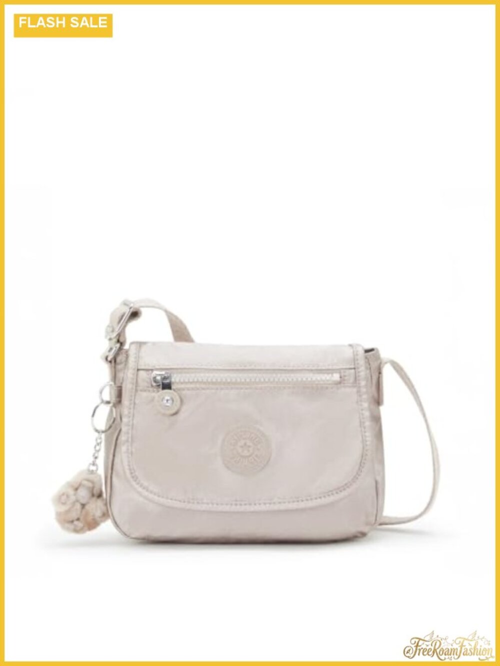 Kipling Sabian Printed Crossbody Mini Bag Nylon Water Resistant